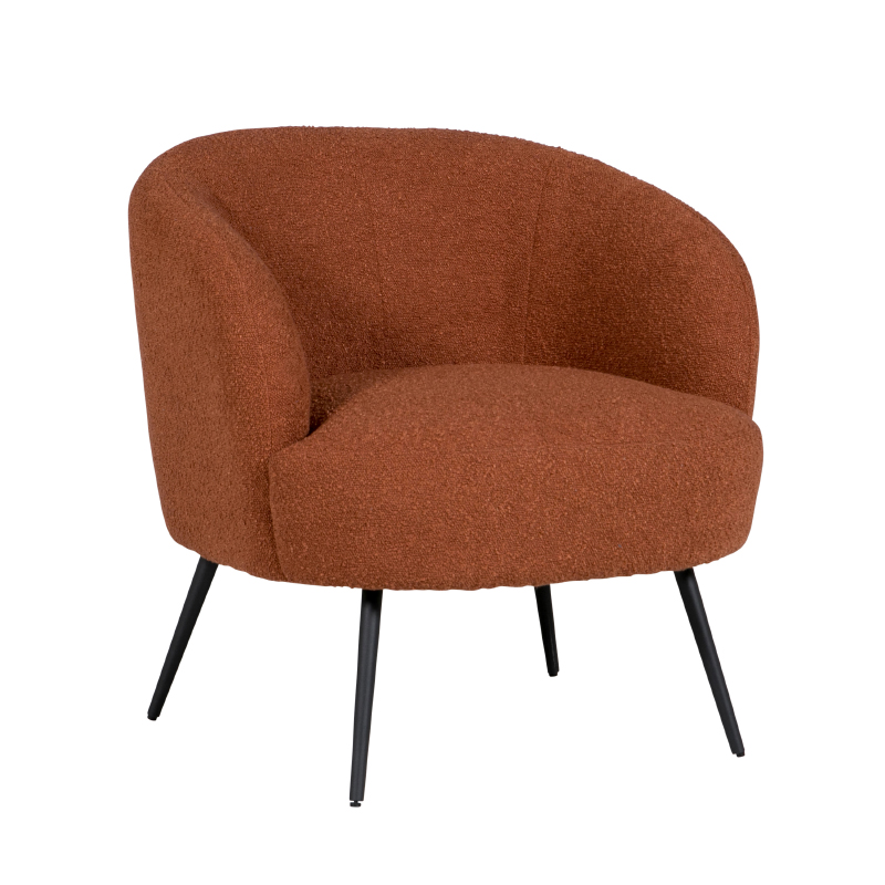 Shelbie Accent Chair - Rust