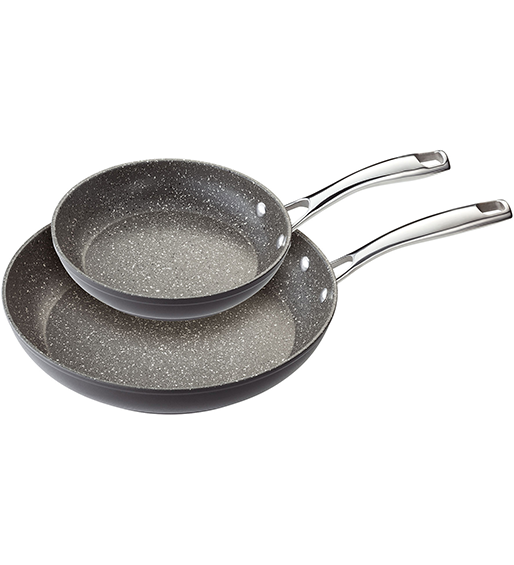 STP Rocktanium 2pc 20&28cm Frying Pan Set