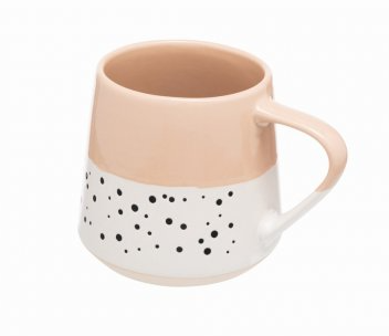 CAP Dipped Dotted Mug Blush