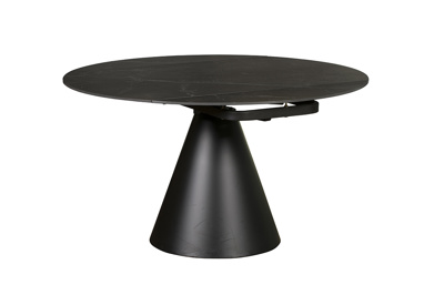 85-135CM TWIST ROUND EXT DIN TBL (BLACK)
