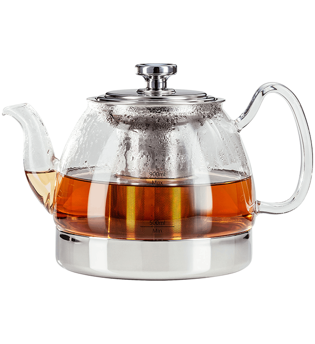 JDP Judge Stove Top Glass Teapot 900ml