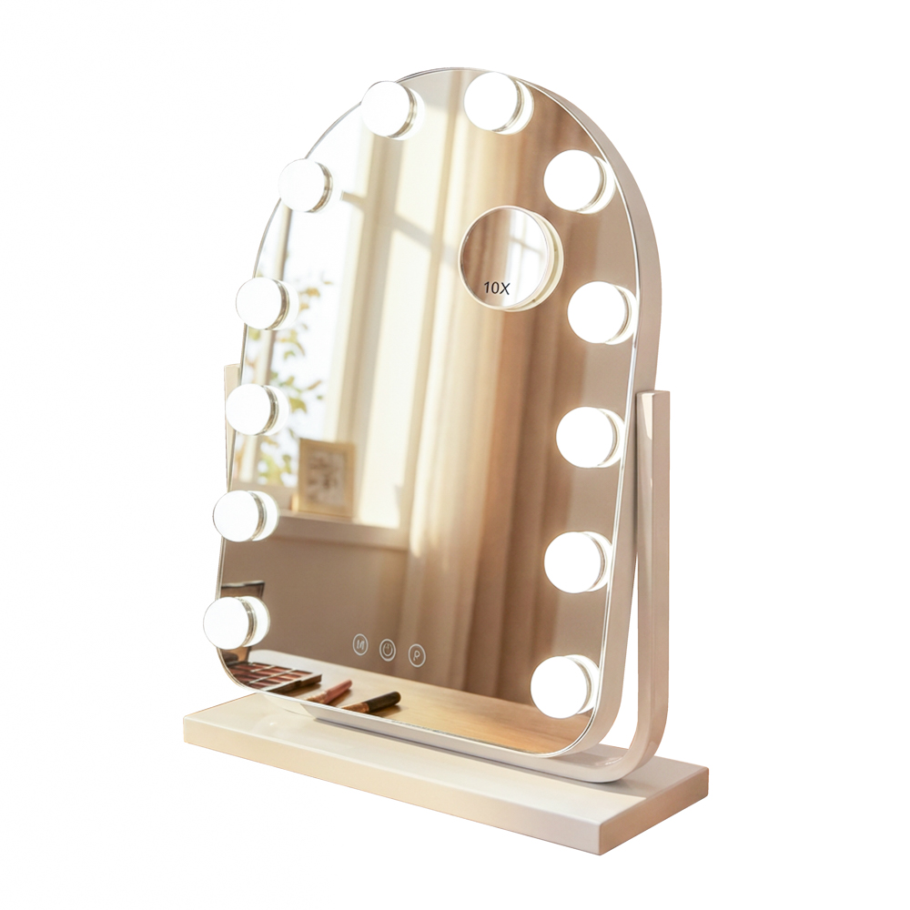 TL LED Hollywood Bulb Arch Vanity Mirror White