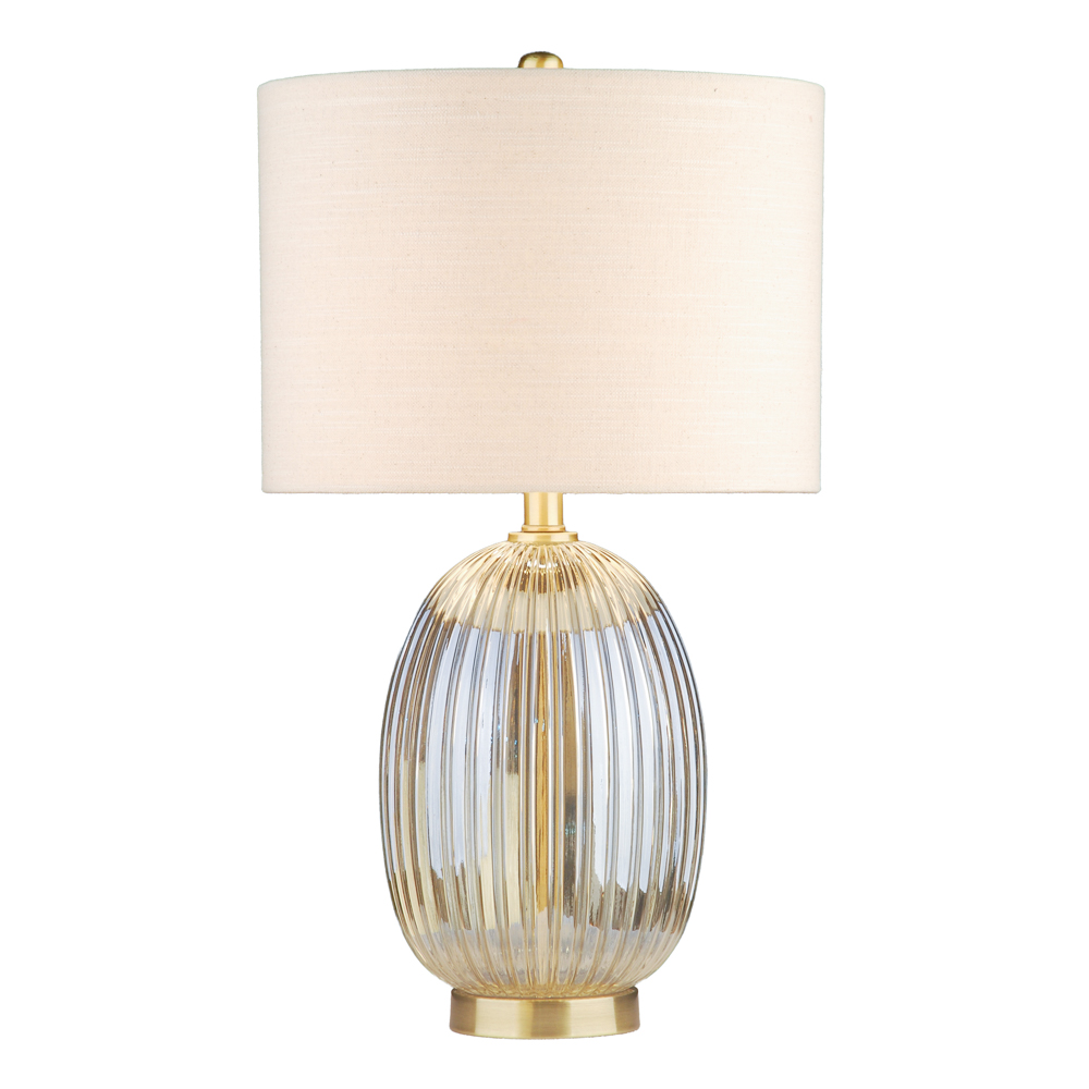 TL Amia Glass Table Lamp 62cm