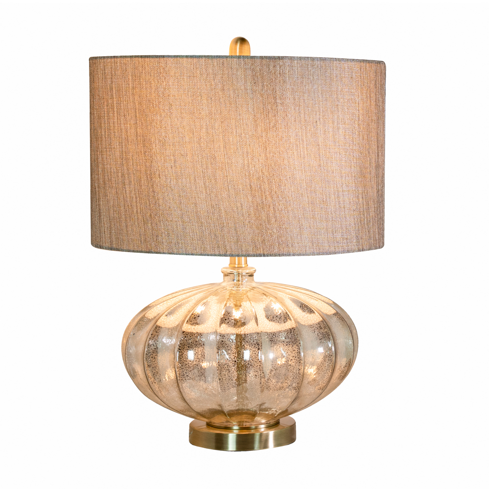 TL Kyra Table Lamp Mercury Glass