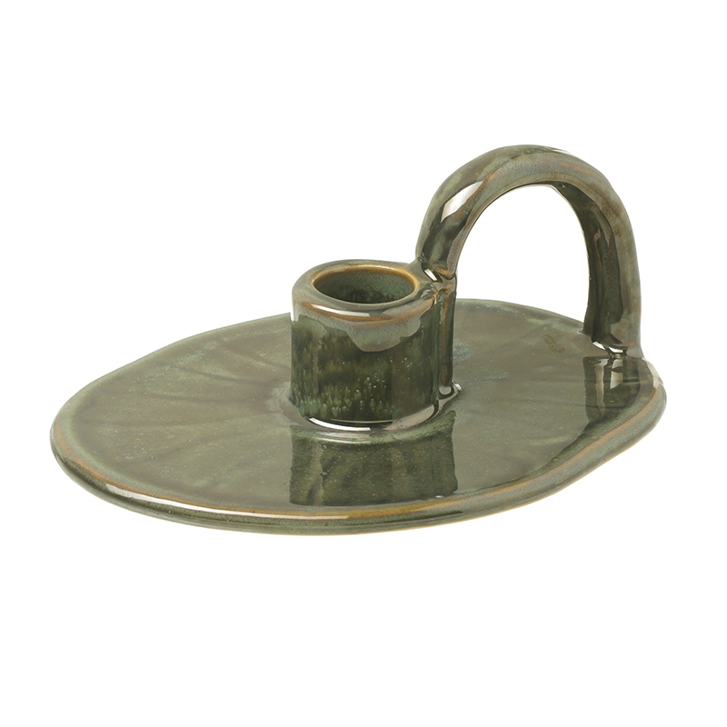 HS Ceramic Taper Candle Holder
