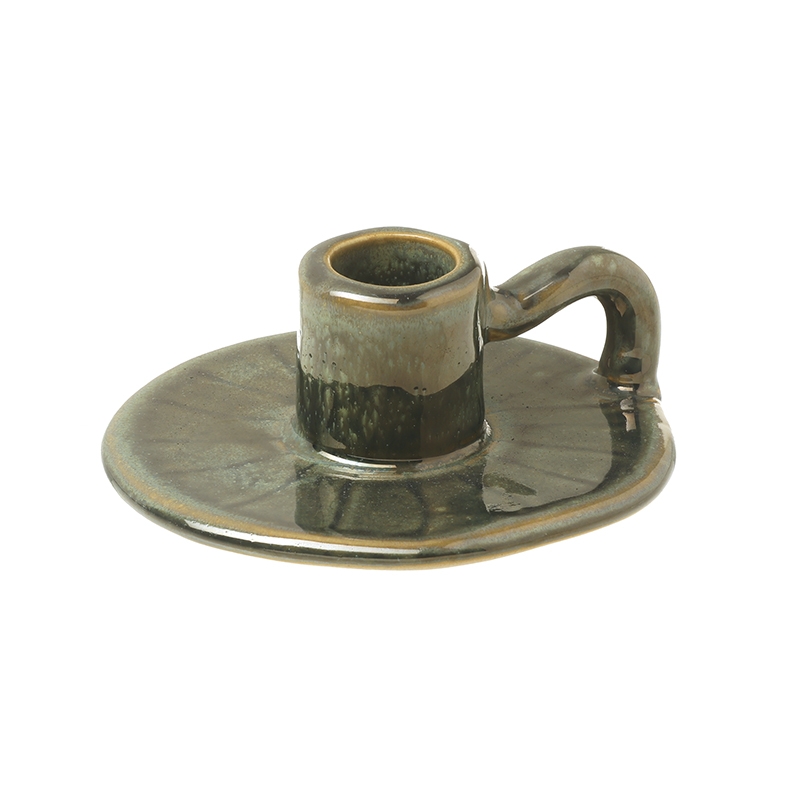 HS Ceramic Taper Candle Holder Sml
