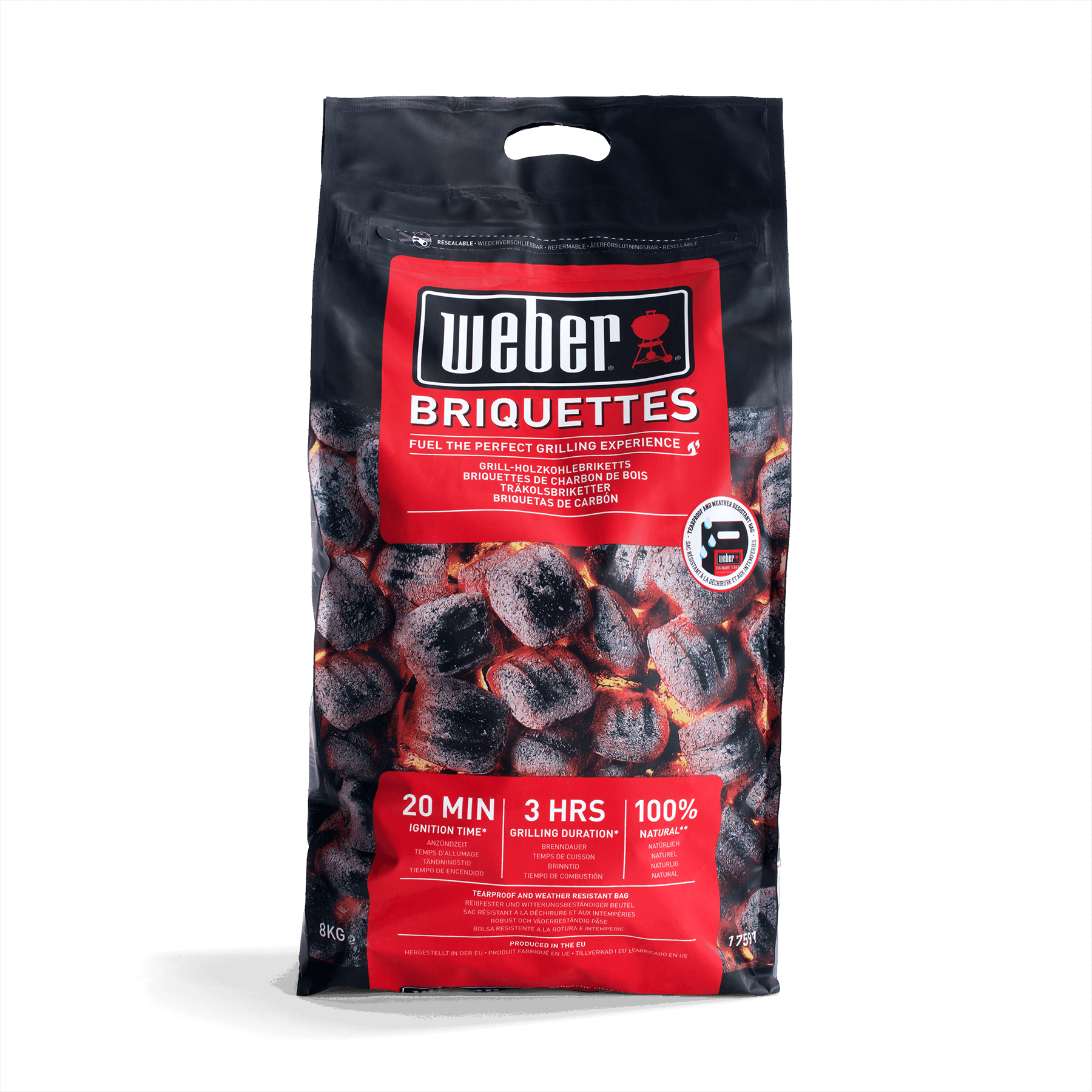 Weber 8kg Briquette 1759180