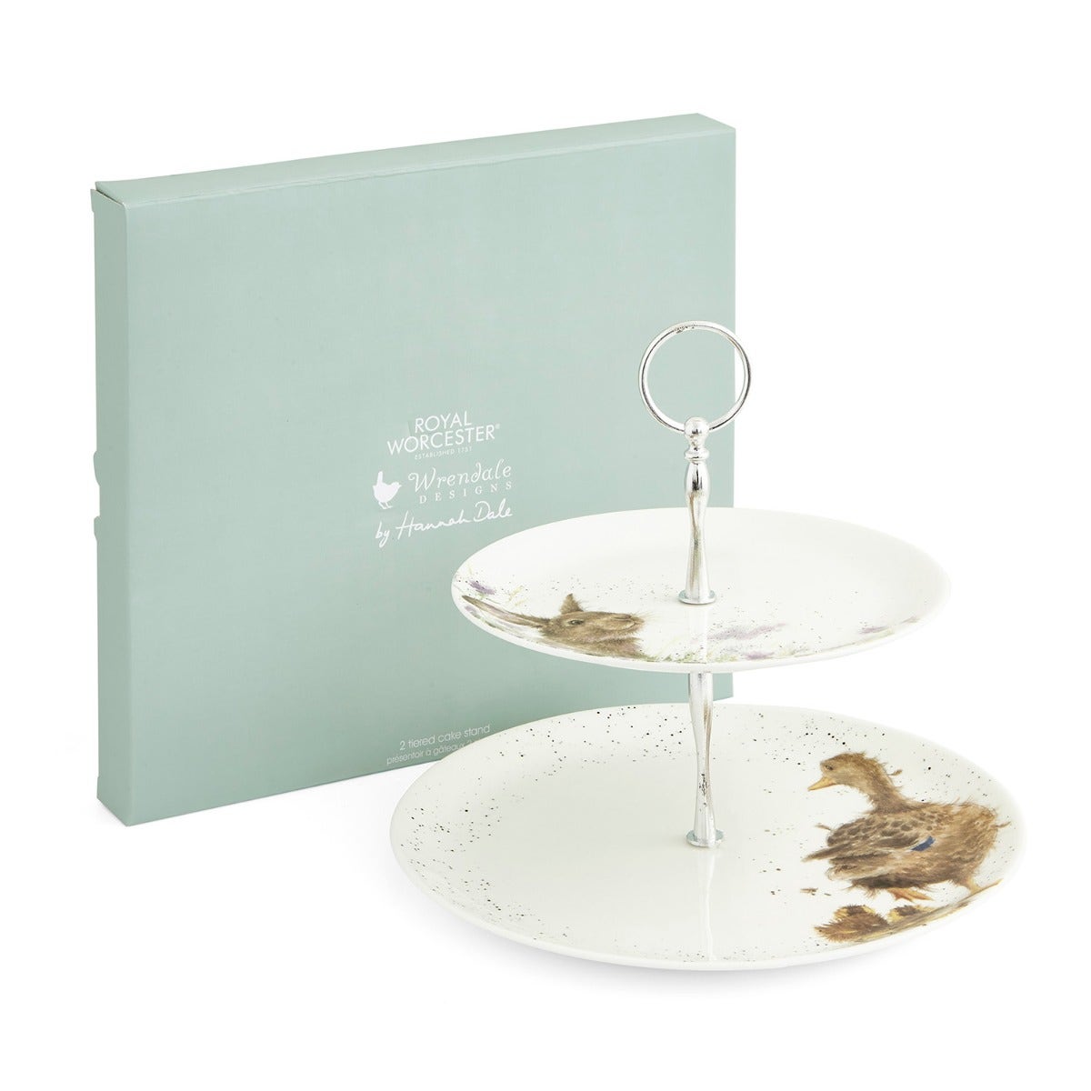 Wrendale 2 Tier Cake Stand